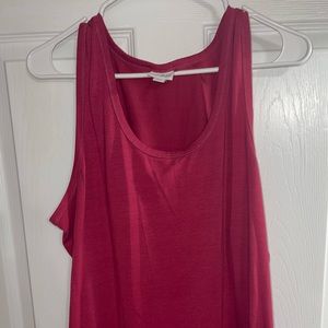 Lularoe Tank top - Rose Pink /deep pink - 2XL